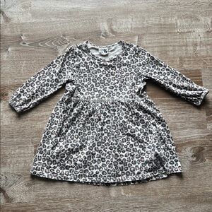 Cotton On Girls Leopard Print Cotton Dress size 4